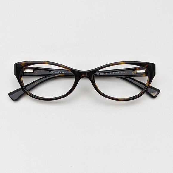 🕶️Emporio Armani EA3008 Eyeglasses 51/16 135 /KAB356🕶️ - Picture 1 of 9